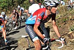 Frank Schleck pendant la 15ème étape de la Vuelta 2010